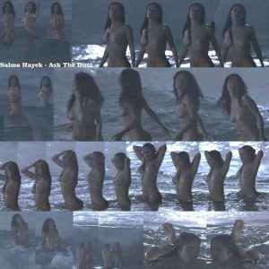 Salma Hayek Completely Naked in The Sea In Ask The Dust - 022